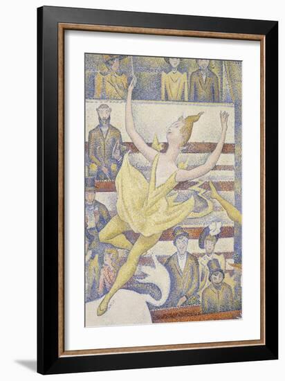 Le cirque-Georges Seurat-Framed Giclee Print