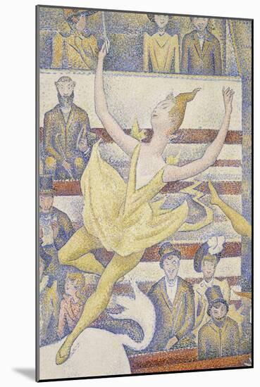 Le cirque-Georges Seurat-Mounted Giclee Print