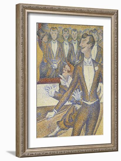 Le cirque-Georges Seurat-Framed Giclee Print