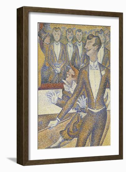 Le cirque-Georges Seurat-Framed Giclee Print