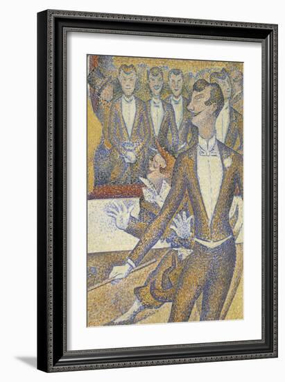 Le cirque-Georges Seurat-Framed Giclee Print