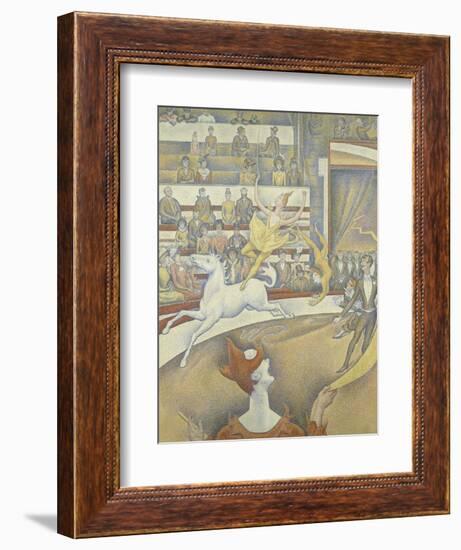 Le cirque-Georges Seurat-Framed Giclee Print