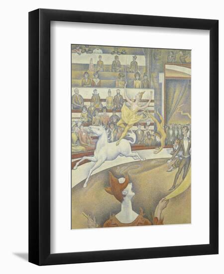 Le cirque-Georges Seurat-Framed Giclee Print