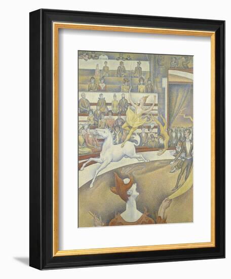 Le cirque-Georges Seurat-Framed Giclee Print