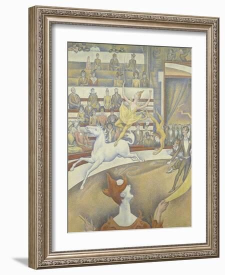 Le cirque-Georges Seurat-Framed Giclee Print