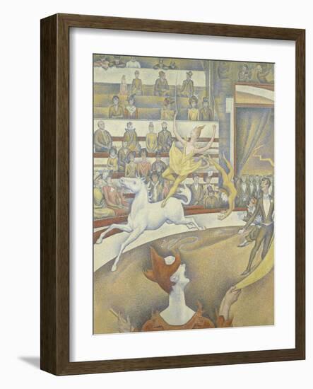 Le cirque-Georges Seurat-Framed Giclee Print