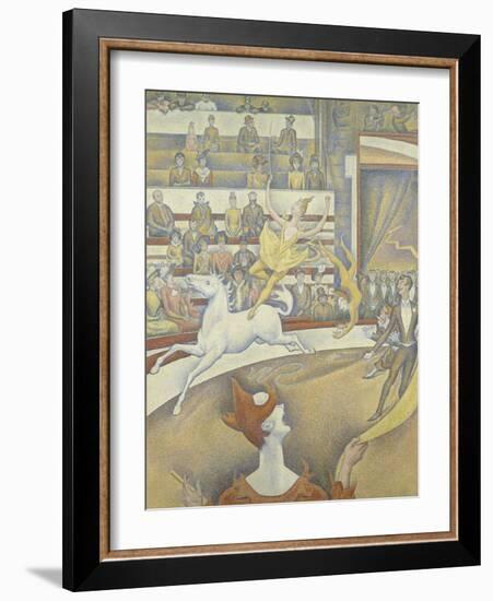 Le cirque-Georges Seurat-Framed Giclee Print