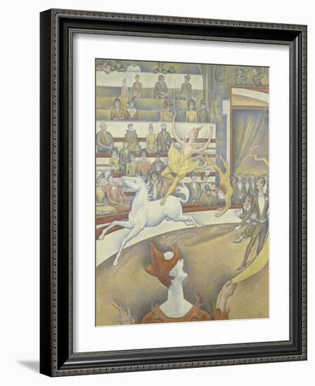 Le cirque-Georges Seurat-Framed Giclee Print