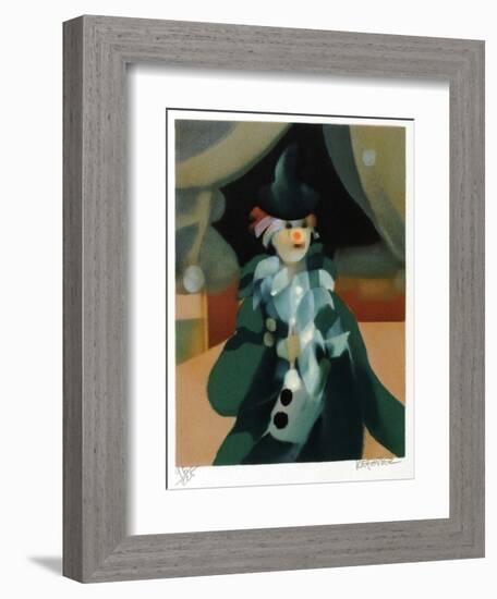 Le clown-Alfred Defossez-Framed Limited Edition