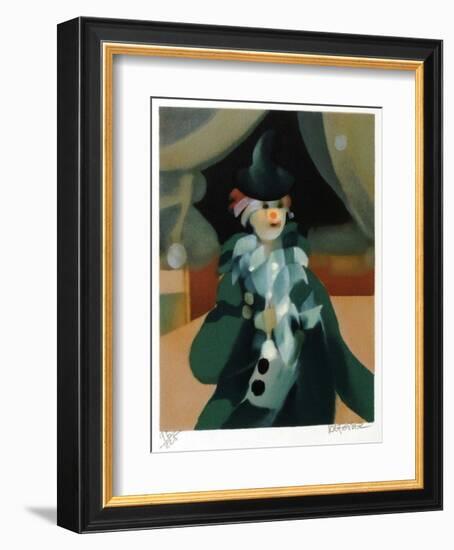 Le clown-Alfred Defossez-Framed Limited Edition