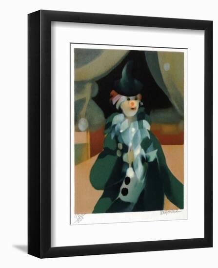 Le clown-Alfred Defossez-Framed Limited Edition