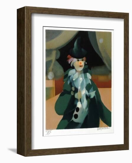 Le clown-Alfred Defossez-Framed Limited Edition