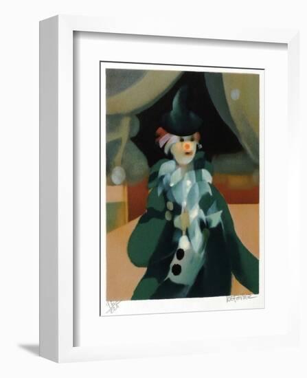 Le clown-Alfred Defossez-Framed Limited Edition