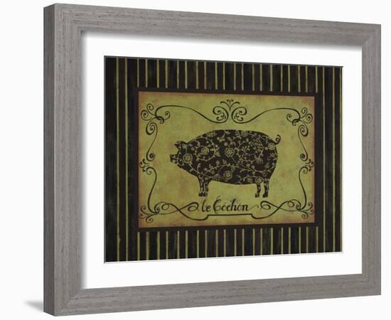 le Cochon-Sophie Devereux-Framed Art Print