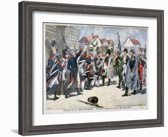 Le Colonel Roquebrune, a Drama by Georges Ohnet, 1897-F Meaulle-Framed Giclee Print