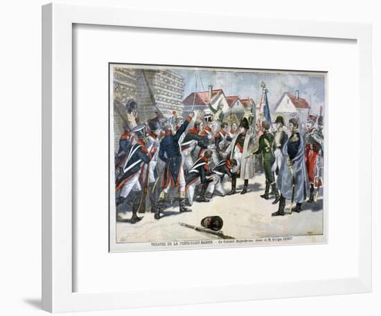 Le Colonel Roquebrune, a Drama by Georges Ohnet, 1897-F Meaulle-Framed Giclee Print