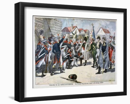 Le Colonel Roquebrune, a Drama by Georges Ohnet, 1897-F Meaulle-Framed Giclee Print