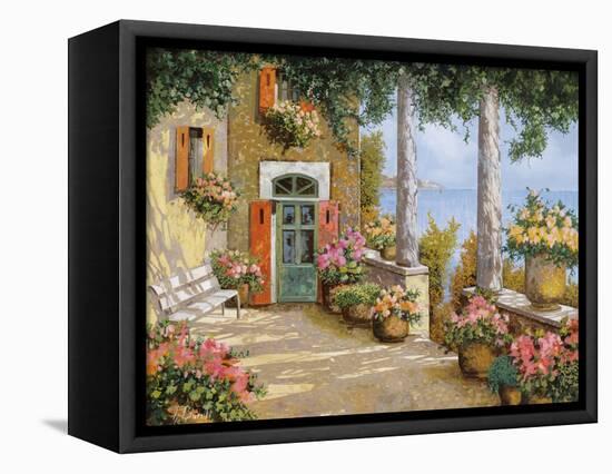 Le Colonne Sulla Terrazza-Guido Borelli-Framed Premier Image Canvas