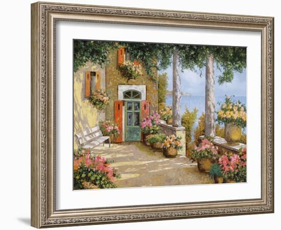 Le Colonne Sulla Terrazza-Guido Borelli-Framed Giclee Print