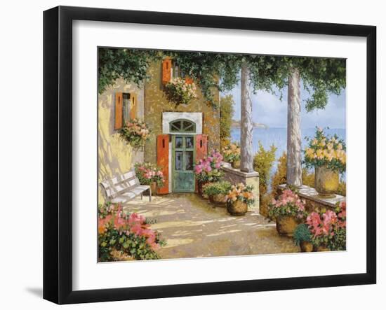 Le Colonne Sulla Terrazza-Guido Borelli-Framed Giclee Print