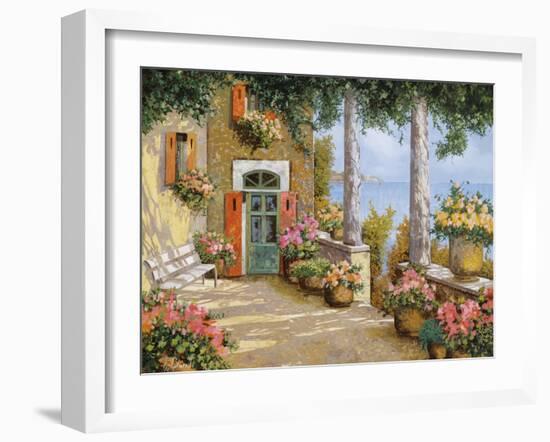 Le Colonne Sulla Terrazza-Guido Borelli-Framed Giclee Print