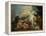 Le Combat de Minerve contre Mars-Jacques-Louis David-Framed Premier Image Canvas