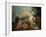 Le Combat de Minerve contre Mars-Jacques-Louis David-Framed Giclee Print