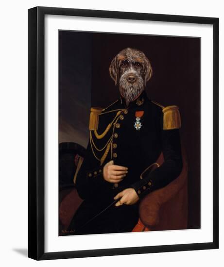Le Commandant-Thierry Poncelet-Framed Premium Giclee Print
