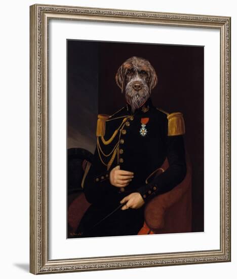 Le Commandant-Thierry Poncelet-Framed Premium Giclee Print