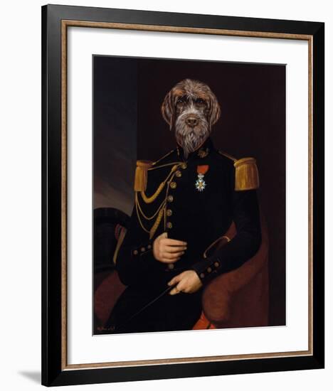 Le Commandant-Thierry Poncelet-Framed Premium Giclee Print