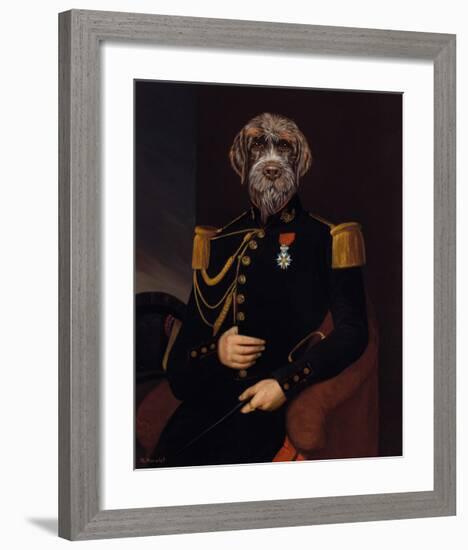 Le Commandant-Thierry Poncelet-Framed Premium Giclee Print