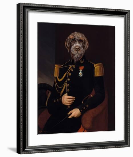 Le Commandant-Thierry Poncelet-Framed Premium Giclee Print