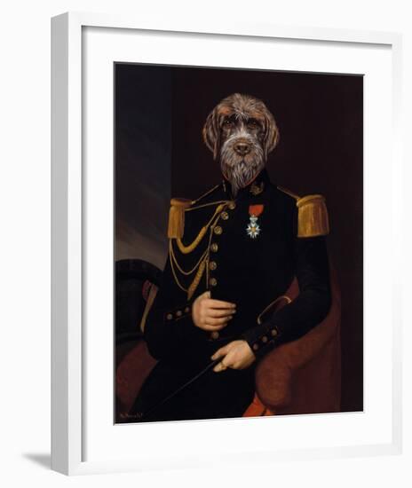 Le Commandant-Thierry Poncelet-Framed Premium Giclee Print