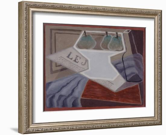 Le Compotier-Juan Gris-Framed Giclee Print