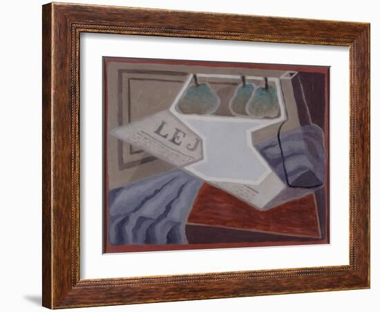 Le Compotier-Juan Gris-Framed Giclee Print