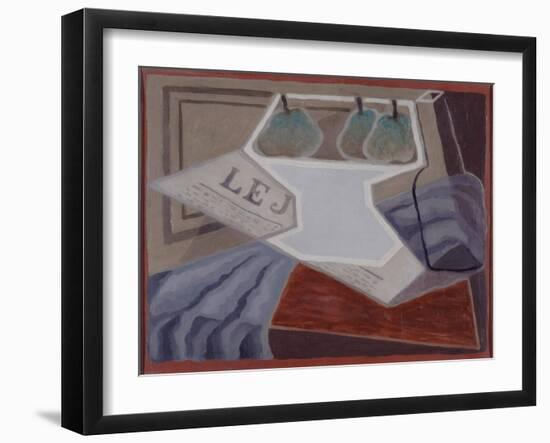 Le Compotier-Juan Gris-Framed Giclee Print