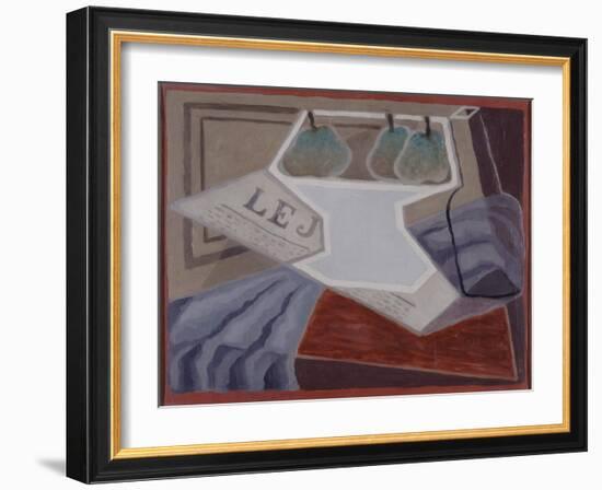 Le Compotier-Juan Gris-Framed Giclee Print