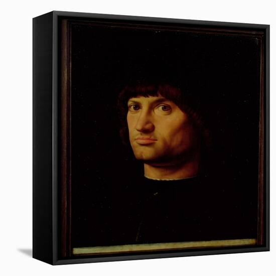 Le Condottiere, 1475-Antonello da Messina-Framed Premier Image Canvas