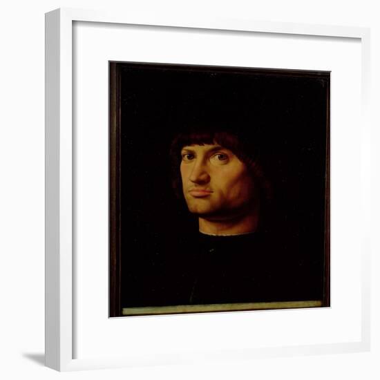 Le Condottiere, 1475-Antonello da Messina-Framed Giclee Print