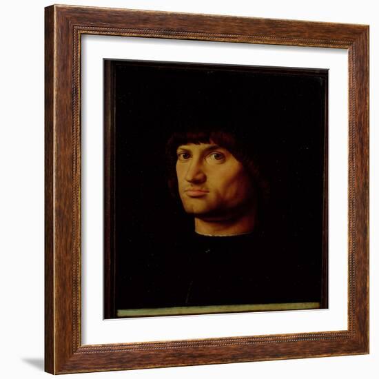 Le Condottiere, 1475-Antonello da Messina-Framed Giclee Print