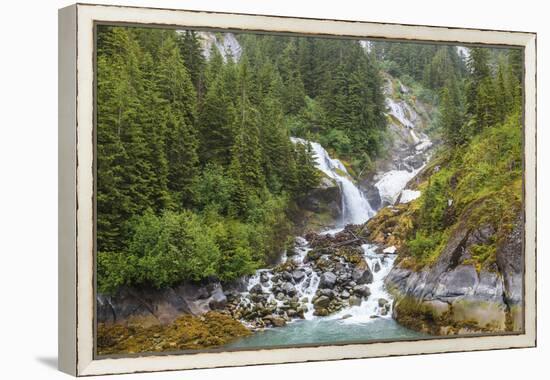 Le Conte Glacier area, Southernmost Tidewater glacier in United States, near Petersburg, Alaska, In-Stuart Westmorland-Framed Premier Image Canvas