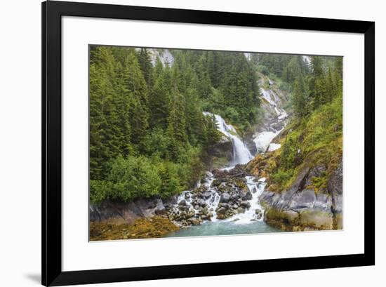 Le Conte Glacier area, Southernmost Tidewater glacier in United States, near Petersburg, Alaska, In-Stuart Westmorland-Framed Photographic Print