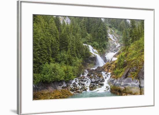 Le Conte Glacier area, Southernmost Tidewater glacier in United States, near Petersburg, Alaska, In-Stuart Westmorland-Framed Photographic Print