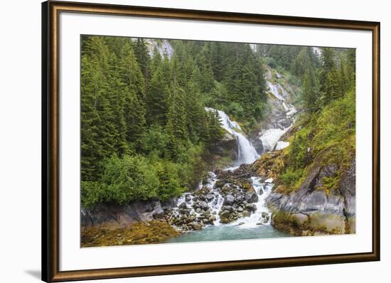 Le Conte Glacier area, Southernmost Tidewater glacier in United States, near Petersburg, Alaska, In-Stuart Westmorland-Framed Photographic Print