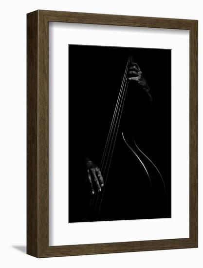 Le contrebassiste-Strugala Didier-Framed Photographic Print