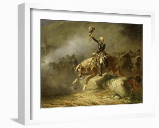 Le Conventionnel Merlin de Thionville à l'armée du Rhin-Nicolas Toussaint Charlet-Framed Giclee Print