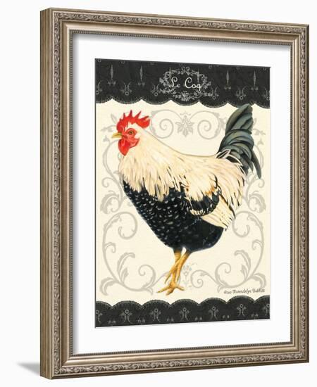 Le Coq II-Gwendolyn Babbitt-Framed Art Print