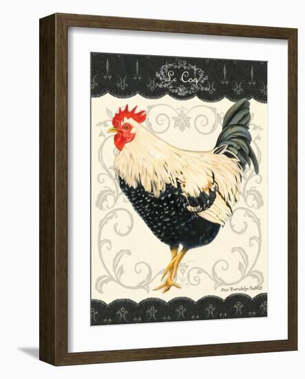 Le Coq II-Gwendolyn Babbitt-Framed Art Print