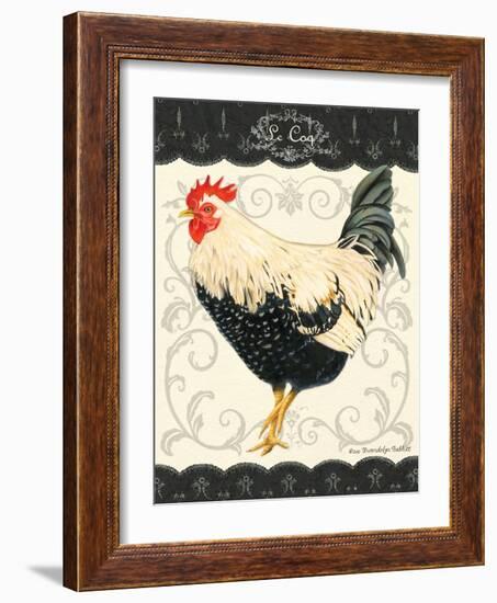 Le Coq II-Gwendolyn Babbitt-Framed Art Print