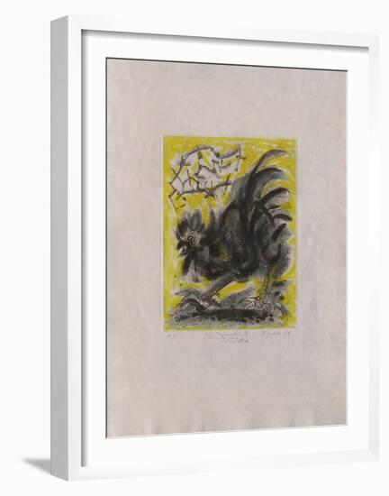 Le coq-Edouard Pignon-Framed Limited Edition